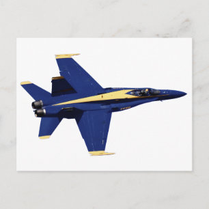 US NAVY Blue Angels i luften på Fleet Week Vykort