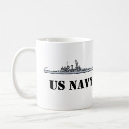 US NAVY BRÄNSLE FÖR FLEET KAFFEMUGG