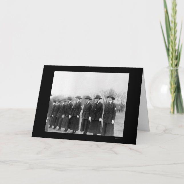 US Navy Dam Lineup 1912 Kort (Framsida)