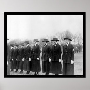 US Navy Dam Lineup 1912 Poster