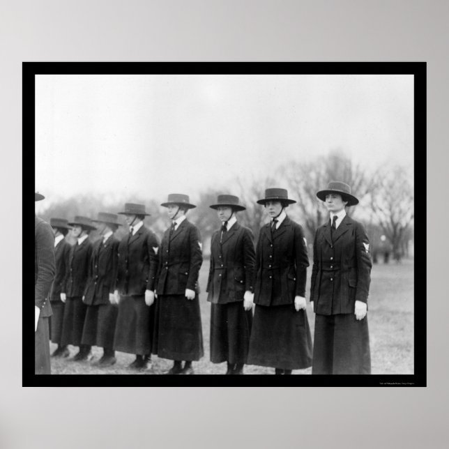 US Navy Dam Lineup 1912 Poster (Framsidan)