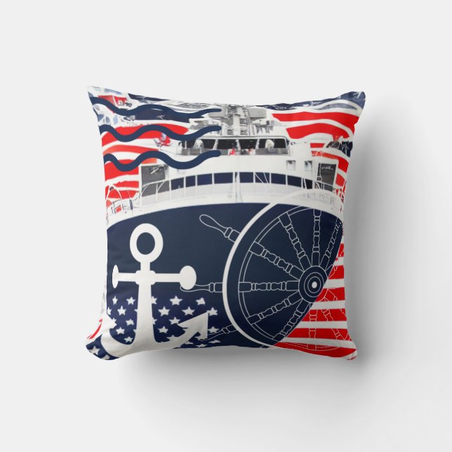 US Navy Kudde (Framsida)