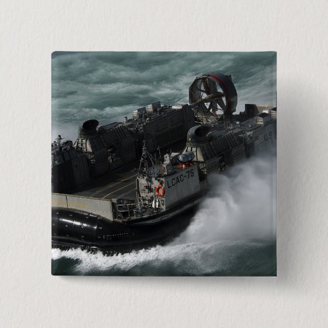 US Navy Landing Craft Luft Cushion Knapp (Framsida)