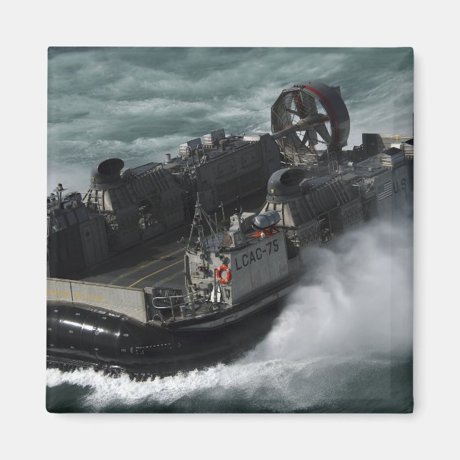 US Navy Landing Craft Luft Cushion Magnet (Framsidan)
