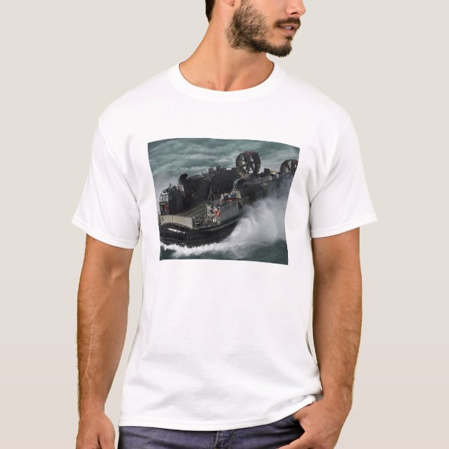 US Navy Landing Craft Luft Cushion T-shirt (Framsida)