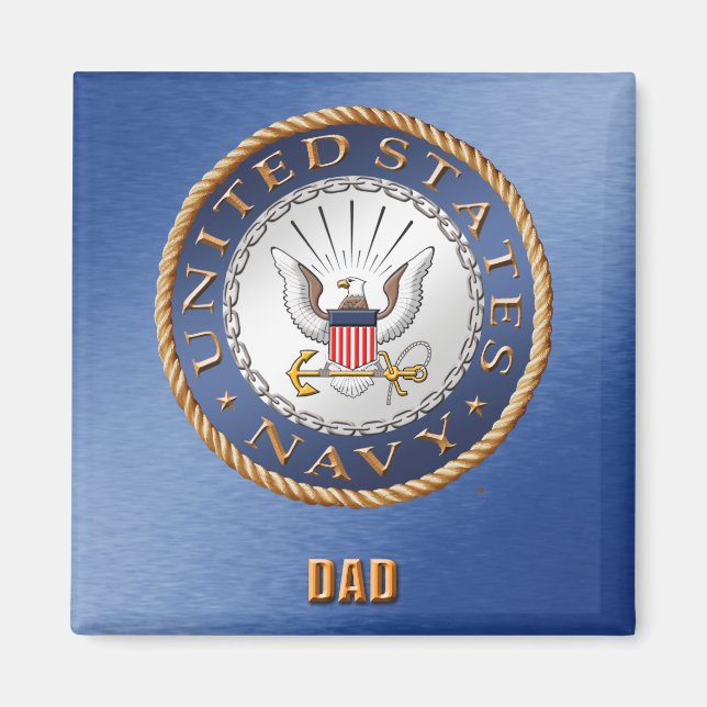 US Navy Pappa Magnet (Framsidan)