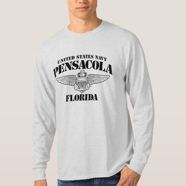 US Navy Pensacola T-Shirt (Framsida)