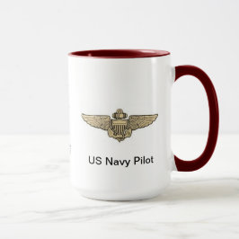US Navy Pilot Mugg