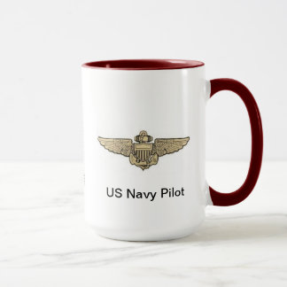 US Navy Pilot Mugg