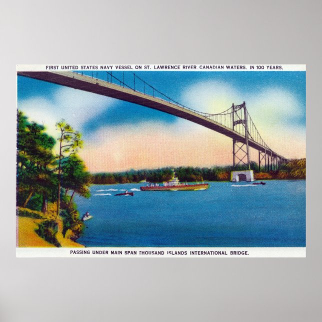 US Navy Vessel Poster (Framsidan)