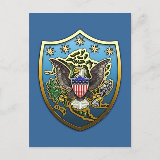 US Northern Command Vykort (Framsida)