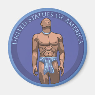 US Officiell Gear Swag Magnet
