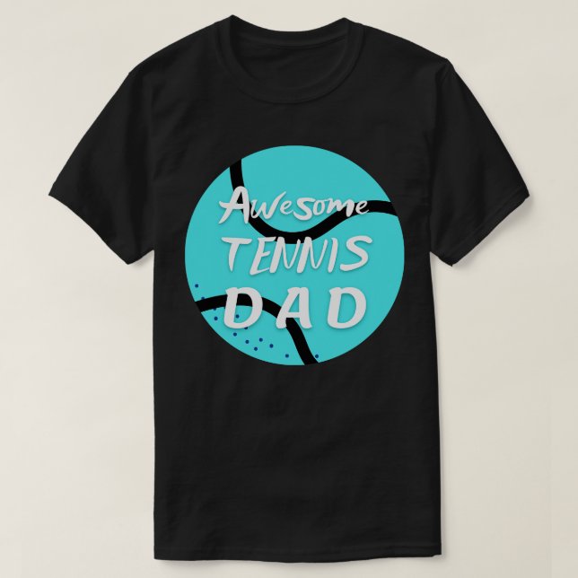 US Open Tennis Pappa Tennis Boll 1 T Shirt (Design framsida)