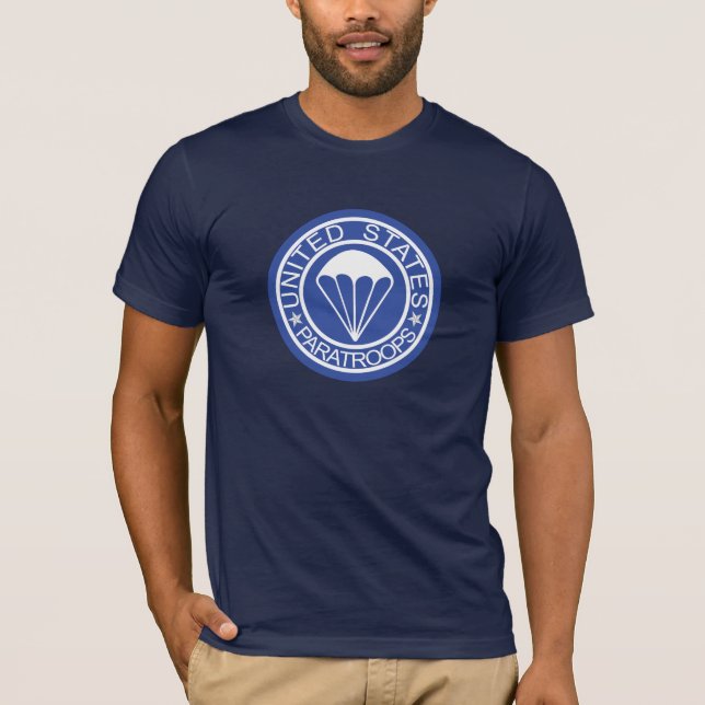 Us-ParatroopsT-tröja Tee (Framsida)
