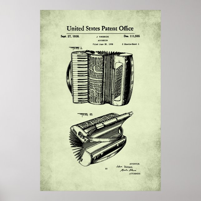 US Patent - Accordion Poster (Framsidan)
