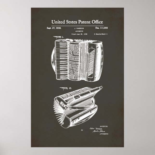 US Patent - Accordion Poster (Framsidan)