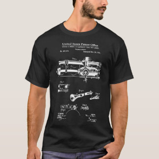 US Patent Cylindrical Phonograph T Shirt