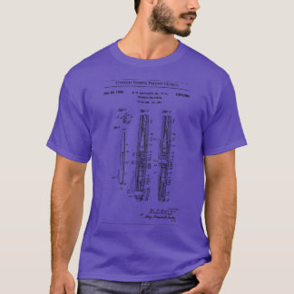 US Patent Fontän Pen Pistol 1 T Shirt