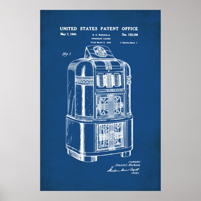US Patent - Rockola Poster (Framsidan)