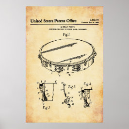 US Patent - Tambourine Poster