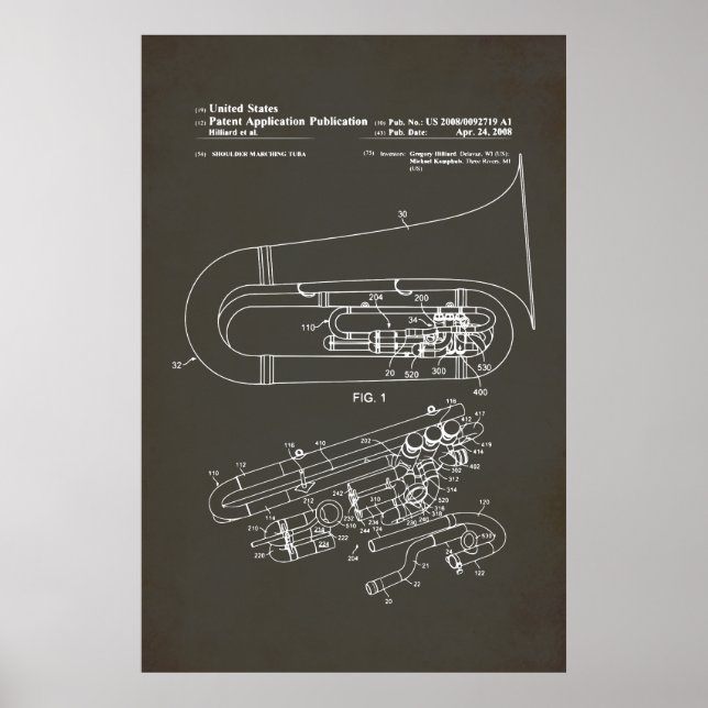US Patent - Tuba Poster (Framsidan)