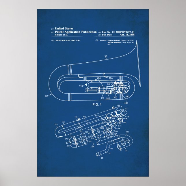 US Patent - Tuba Poster (Framsidan)