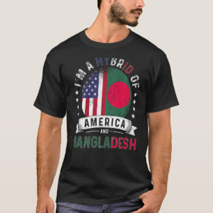 US Patriot Bangladesh Flagga American Bangladesh G T Shirt