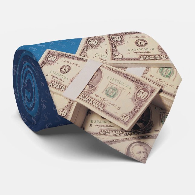 Us-pengar - $50 dollar räkningar slips (Rullad)
