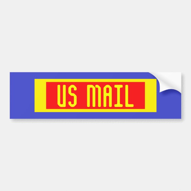 US POSTAR bildekalet Bildekal (Framsidan)