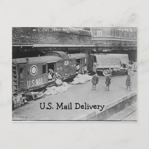US-postleverans vykort