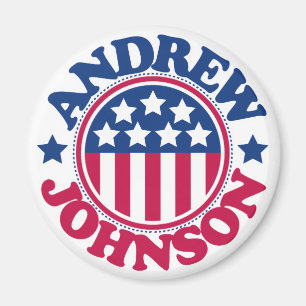 Us-president Andrew Johnson Magnet