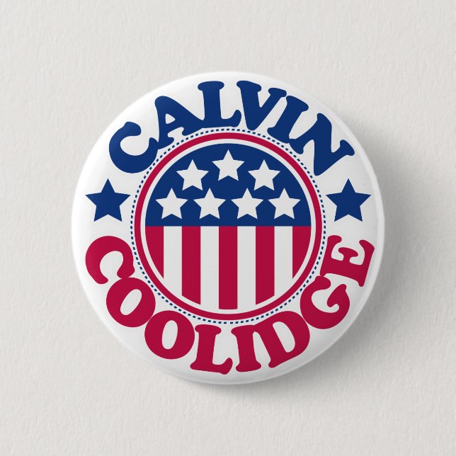 Us-president Calvin Coolidge Knapp (Framsida)