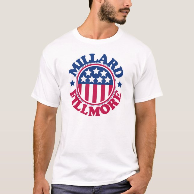 Us-president Millard Fillmore Tee (Framsida)