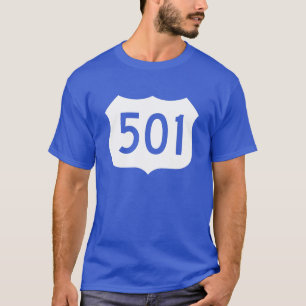 US Route 501-tecken Tee