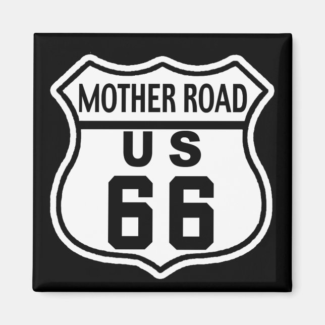 US ROUTE 66 MAGNET (Framsidan)