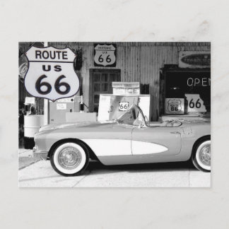 US Route 66 Resevykort Vykort