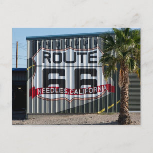 US Route 66 Travel Nål California Postcard Vykort