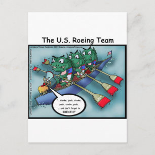 US Rowing (roddlag roliga t-shirts kort muggar etc