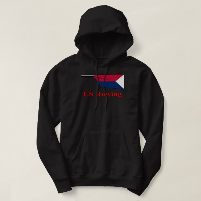 US Rwing Classic T-Shirt Hoodie (Design framsida)