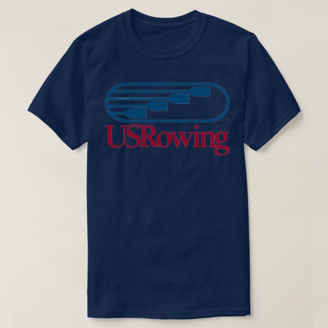 Us Rwing White 2 T Shirt (Design framsida)
