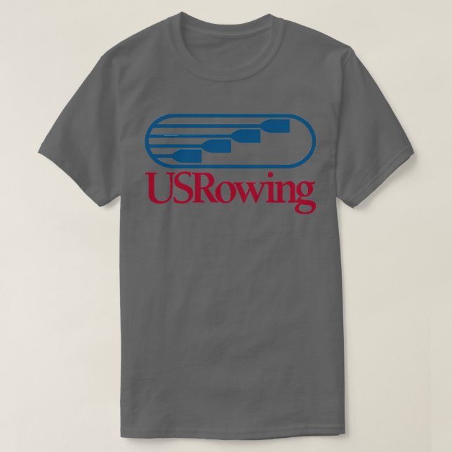 Us Rwing White T Shirt (Design framsida)