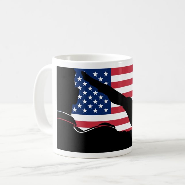 US Salute Mugg (Framsida vänster)