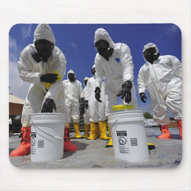 US Soldiers från den 457:e kemiska bataljonen Musmatta (Framsidan)