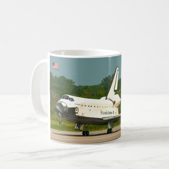 US SPACE SHUTTLE 1981-2011 KAFFEMUGG (Framsida vänster)