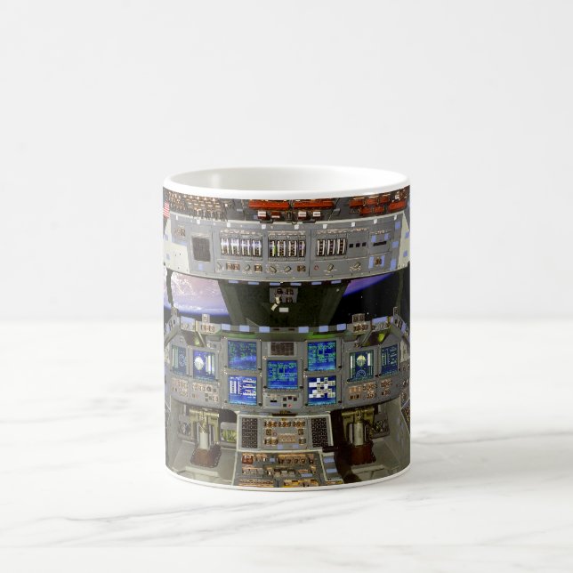 US SPACE SHUTTLE COCKPIT 1981-2011 KAFFEMUGG (Center)