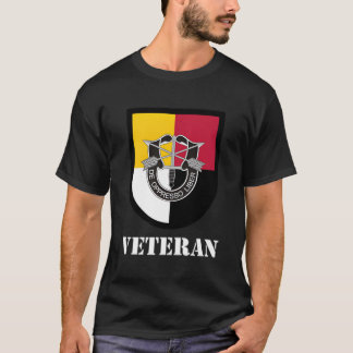US Speciell Forces - 3RD Sfg Group - Veteran Black T Shirt