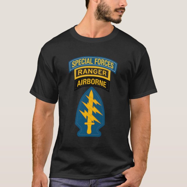 US Speciell Forces Speciell Forces Skogsvaktare 20 T Shirt (Framsida)
