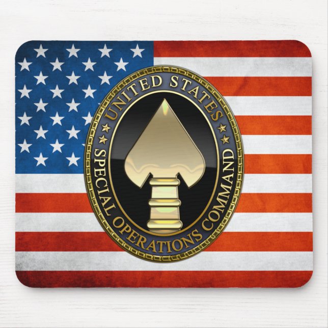 US Speciell Operations Command Musmatta (Framsidan)