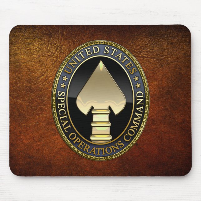 US Speciell Operations Command Musmatta (Framsidan)