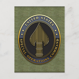 US Speciell Operations Command Vykort